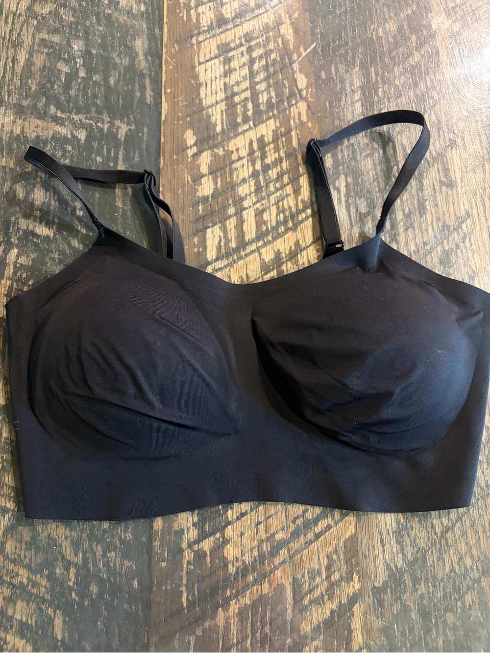 EBY Wireless Black Comfort Bra with Smooth Contours